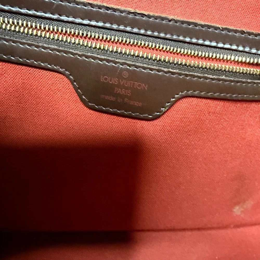 Louis Vuitton Brown Damier Ebene Dome Satchel - Brown - Picture 9 of 14